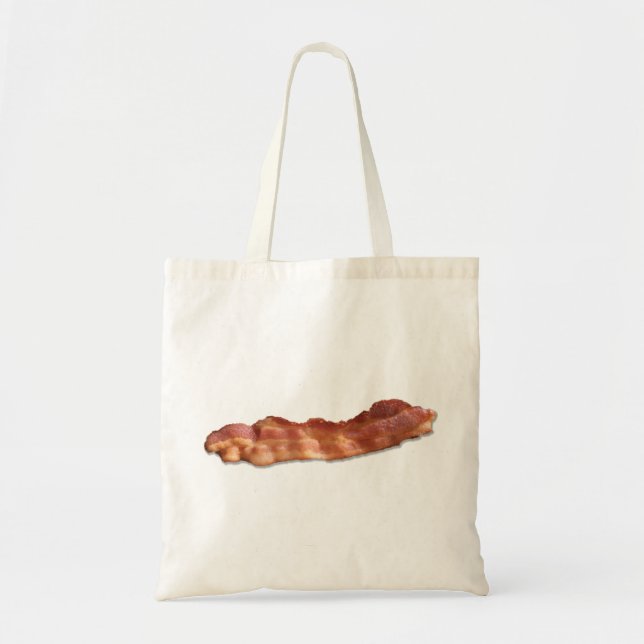 Bacon Strip Tote Bag (Front)