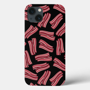 Bacon Strips Pattern iPhone 13 Case
