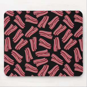 Bacon Strips Pattern Mouse Pad