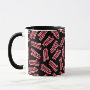 Bacon Strips Pattern Mug