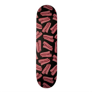Bacon Strips Pattern Skateboard