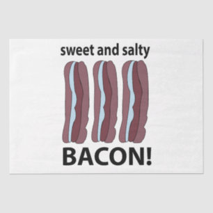 Bacon Sweet And Salty Bacon Tissue Paper