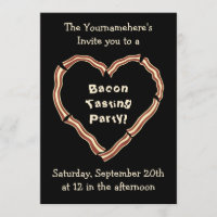 Bacon tasting party