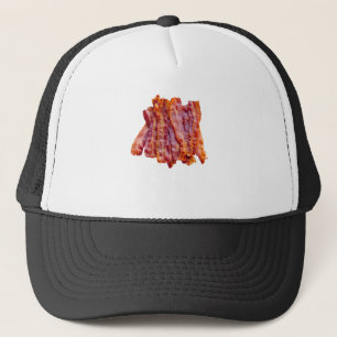 bacon trucker hat