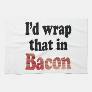 Bacon Wrap Tea Towel