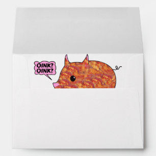 Bacon Wrapped Piggy Envelopes