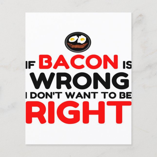 Bacon wrong right funny_ (Front)