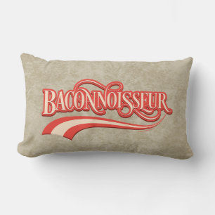 Baconnoisseur (bacon lover) lumbar pillow