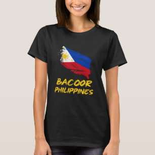 Bacoor Philippines PR Filipino Heritage Flag T-Shirt