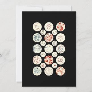 bacteria funny microbiology bacteria science tiny holiday card