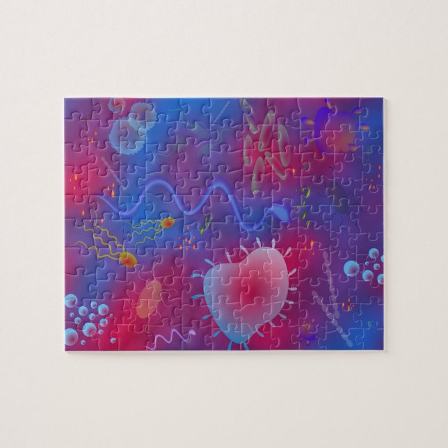 Bacteria Jigsaw Puzzle (Horizontal)