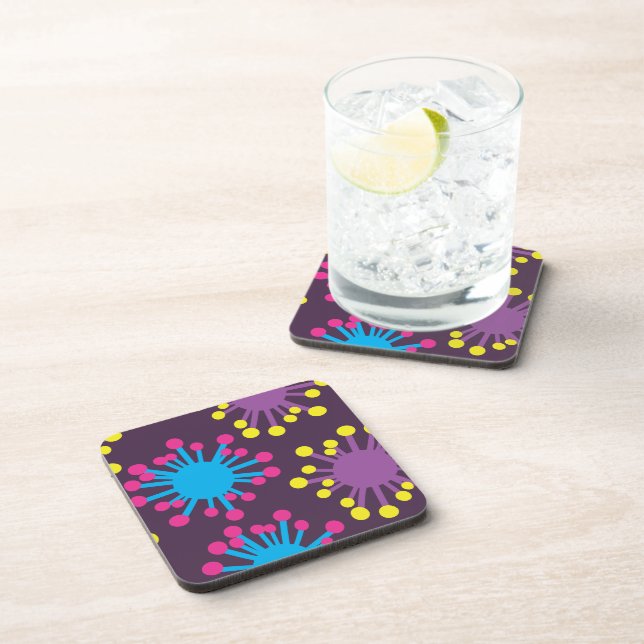 Bacteria Spores Coaster (Right Side)