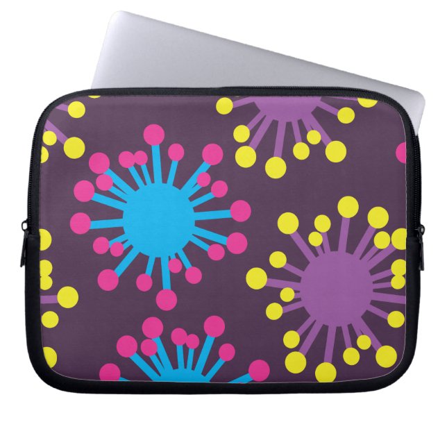 Bacteria Spores Laptop Sleeve (Front)