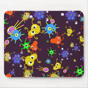 Bacteria Wallpaper Mouse Pad