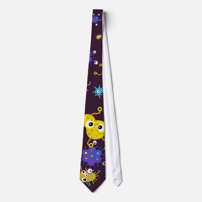 Bacteria Wallpaper Tie (Front)
