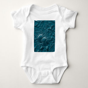 Bacterial cells of Staphylococcus Aureus Close Up Baby Bodysuit
