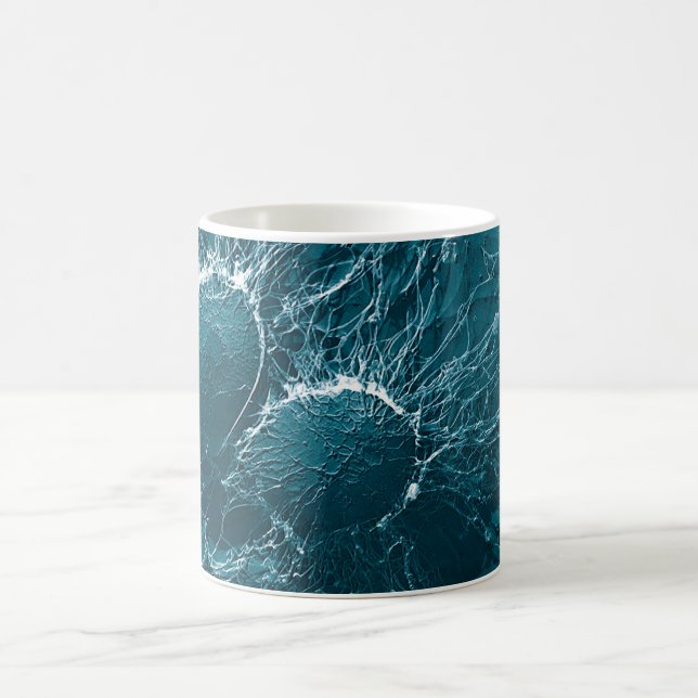 Bacterial cells of Staphylococcus Aureus Close Up Coffee Mug (Center)