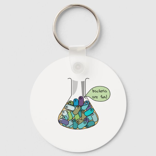 Bacterial Culture Key Ring (Front)