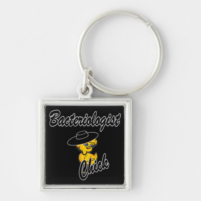 Bacteriologist Chick #4 Key Ring (Front)