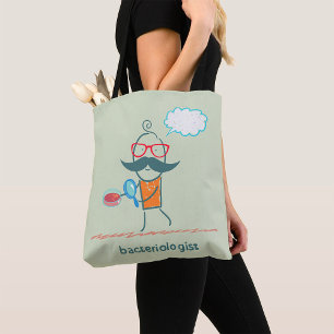 Bacteriologist Scientist Bacteria Tote Bag