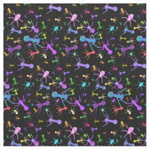 Bacteriophage - Psychedelic Fabric