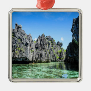 Bacuit Archipelago Islands Metal Ornament