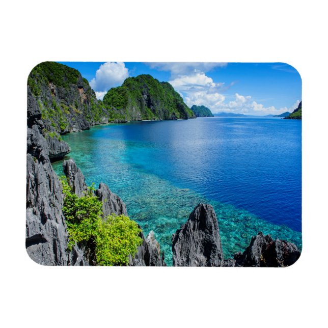 Bacuit Archipelago Seascape Magnet (Horizontal)