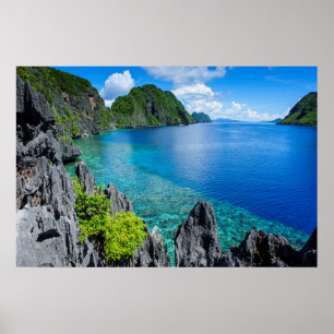 Bacuit Archipelago Seascape Poster