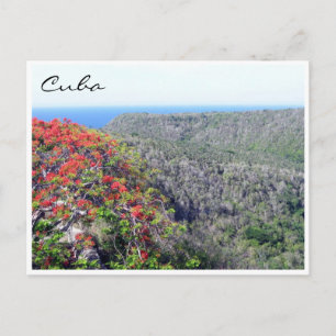 bacunayagua valley postcard