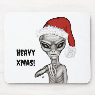 Bad Alien , Heavy Xmas ! Mouse Pad