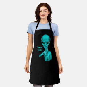 Bad Alien , You're next ! Apron