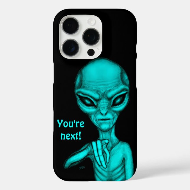 Bad Alien , You're next ! Case-Mate iPhone Case (Back)