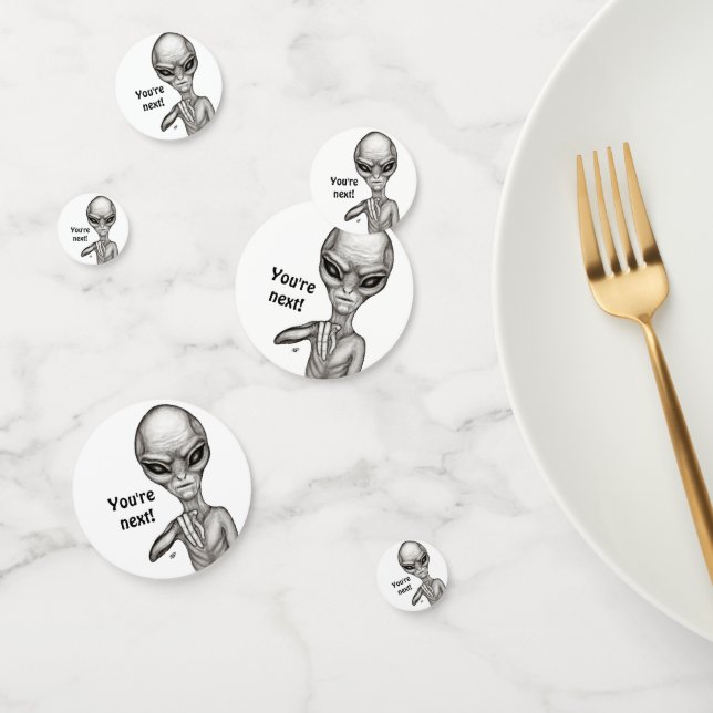 Bad Alien , You're next ! Confetti (Group)