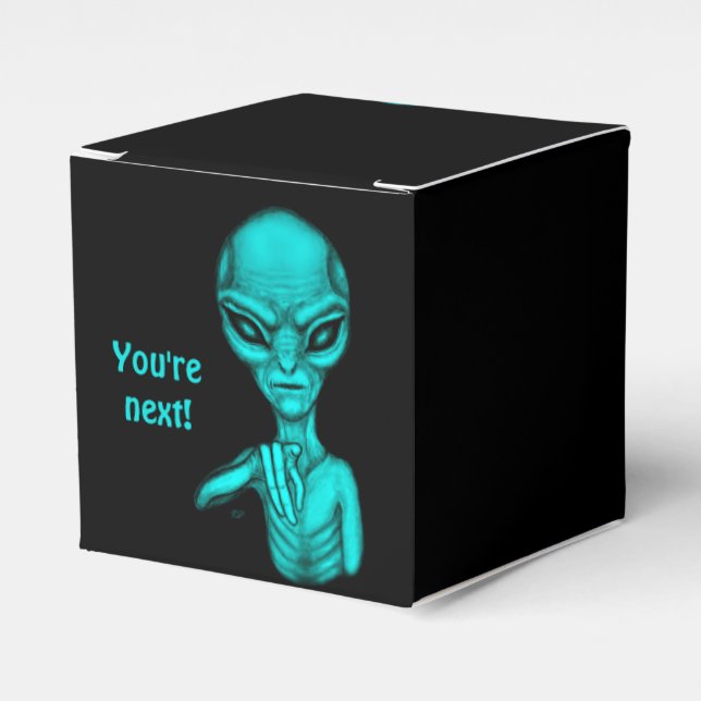 Bad Alien , You're next ! Favour Box (Front Side)