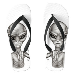 Bad Alien , You're next ! Thongs
