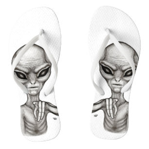 Bad Alien , You're next ! Thongs