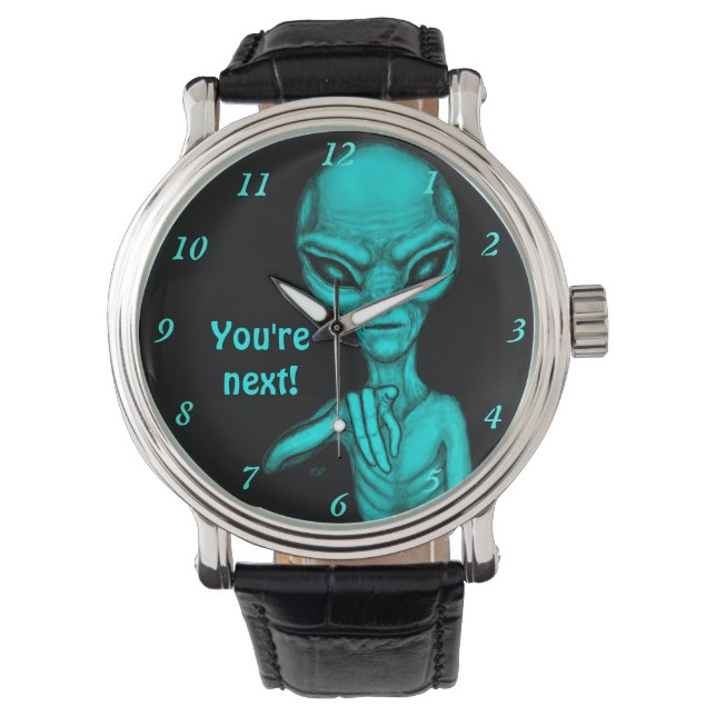 Bad Alien , You're next ! Watch (Front)