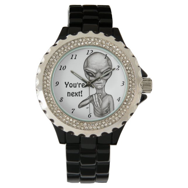 Bad Alien , You're next ! Watch (Front)
