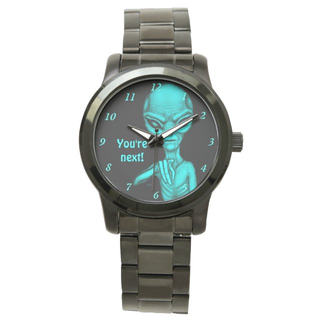 Bad Alien , You're next ! Watch (Front)