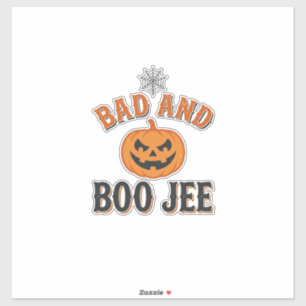Bad And Boo Jee Halloween Pumpkin Graphic_1