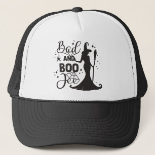 Bad and Boo Jee Halloween Trucker Hat
