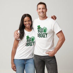 Bad and Boozy Irish Green Beer St. Patrick's Day T-Shirt
