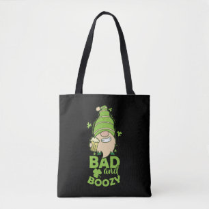 Bad and Boozy St. Patricks Day Tote Bag