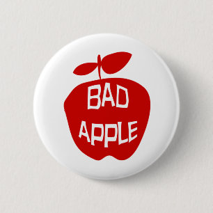 Bad Apple 6 Cm Round Badge