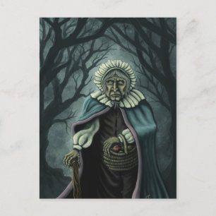 bad apples fantasy art postcard