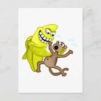 bad banana postcard
