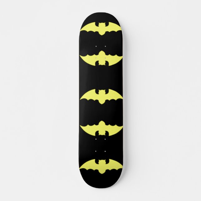 Bad Bat Zero Element Custom Pro Park Board Skateboard (Front)