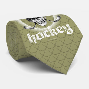 Bad Bonez Hockey tie (light)