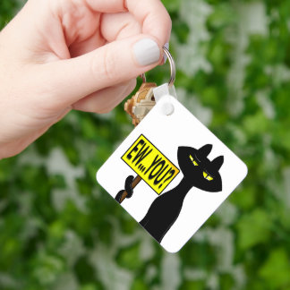 Bad Boogie Funny Ew..You ? Keychain