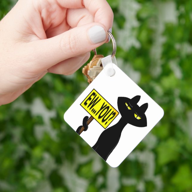 Bad Boogie Funny Ew..You ? Keychain (Hand)